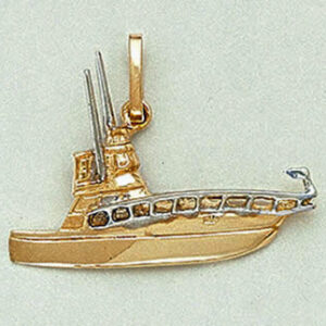 Side View Sport Fish Boat