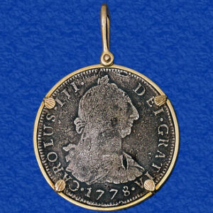 Santa Leocadia 8 reales coins