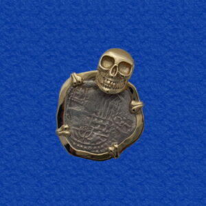 Treasure Coin Skull Bezel (Your Coin or Ours!)