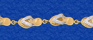 Diamond Sandal Bracelet