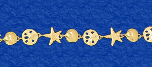 Starfish and Shells Bracelet