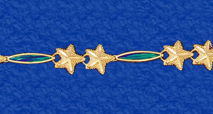 Double Starfish with Opal Bracelet