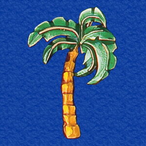 Enameled Palm Tree