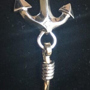 Anchor Bangle Bracelet