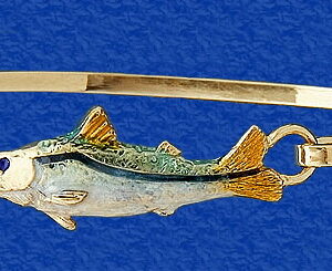 Snook Bangle Enameled