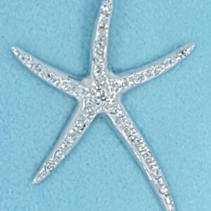 MEDIUM STARFISH WITH DIAMONDS