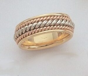 Three Rope Ring in Multi Color