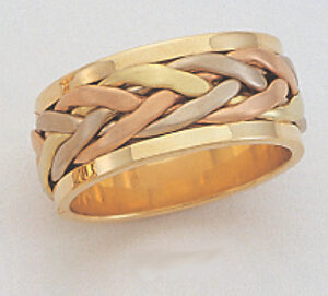 Tri Color Turk's Head Ring