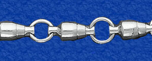 Silver Fishing Swivel Chain SW 200 (Swiveling)