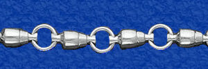 Silver Fishing Swivel Chain SW 125 (Swiveling)