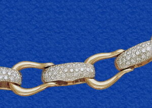 Big Kahuna Bracelet Diamond and Gold