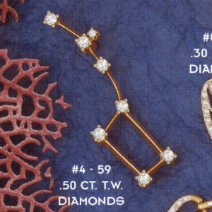 Big Dipper Pendant with Diamond (4-59)