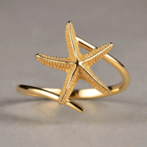 Gold Stella Maris Starfish Ring